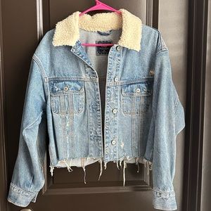Cropped Denim Jacket